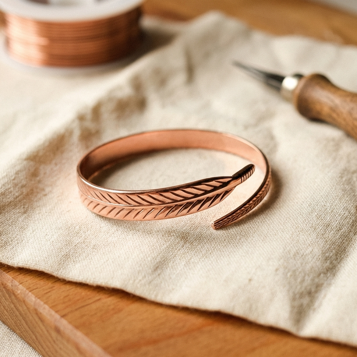 Copper Soul Root Copper Bracelet