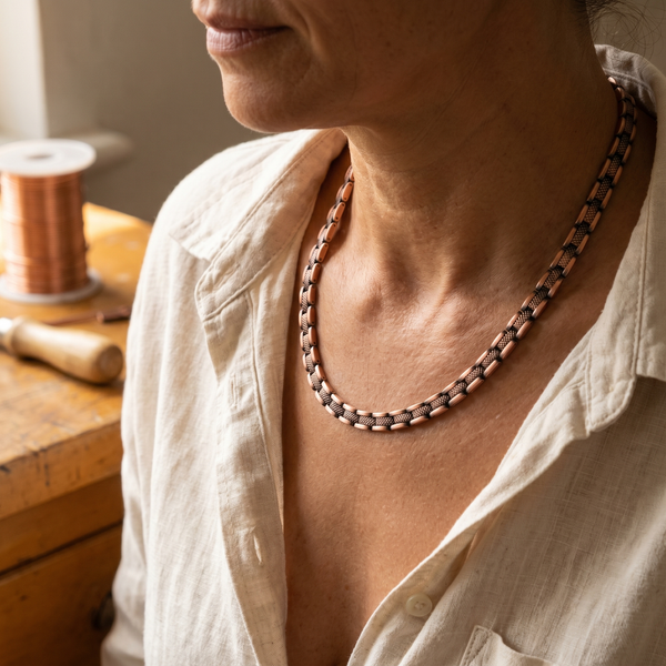 Copper Soul Haze Copper Necklace
